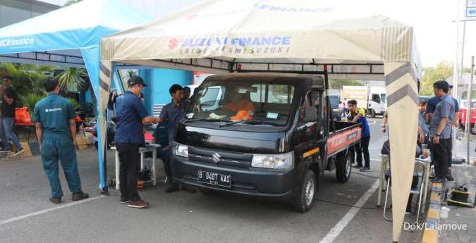 Lalamove dan Suzuki Trada Group Hadirkan Uji Emisi Gratis kepada Mitra Driver 1 Lalamove,