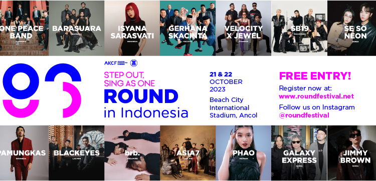 • Festival Musik ROUND 2023 Indonesia