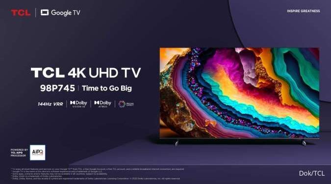 Launching 2 TV Ukuran 98” Sekaligus: TCL Indonesia Siap Bersaing di Pasar Big Screen 1 TCL Indonesia