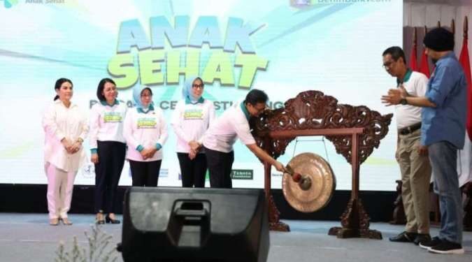 Gerakan Anak Sehat Diluncurkan Sebagai Upaya Kolektif Cegah Stunting 1 Menteri Kesehatan