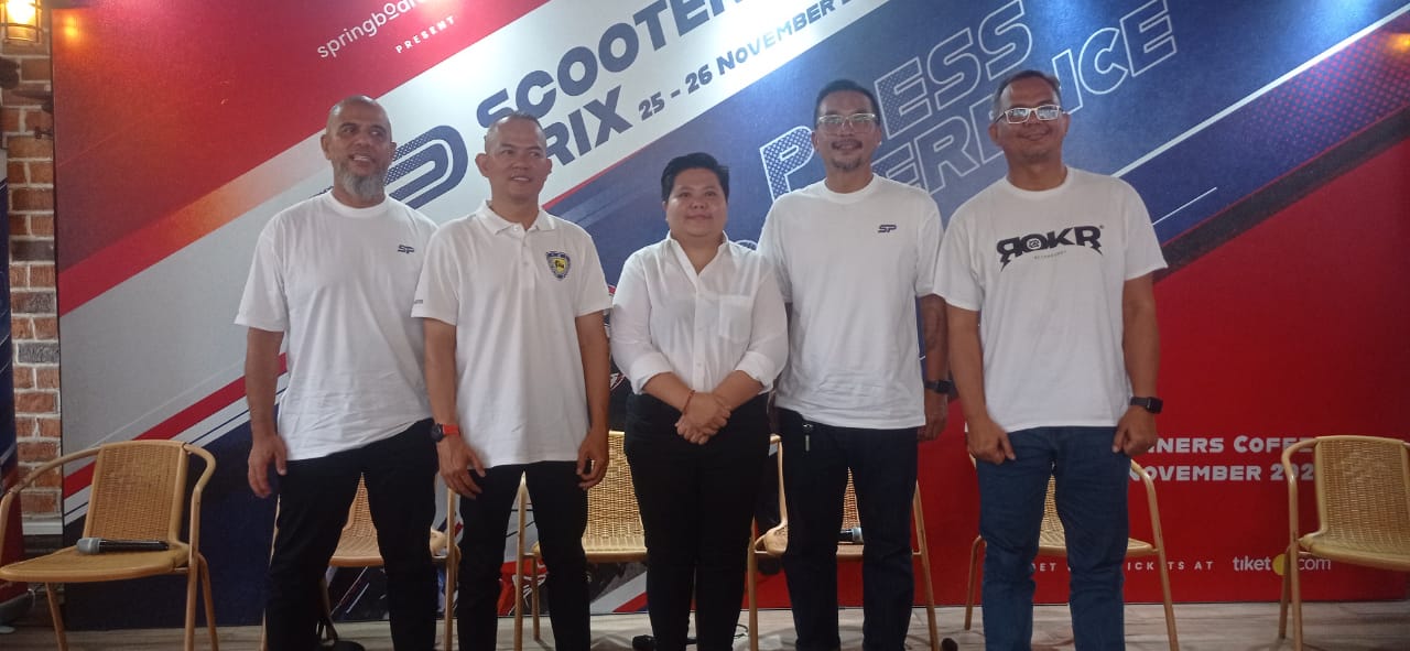 IMG 20231112 WA0004 - Dibuka Kelas Pelajar dan Wanita, Scooter Prix 2023 Jadi Wadah Penghobi Balap Pemula