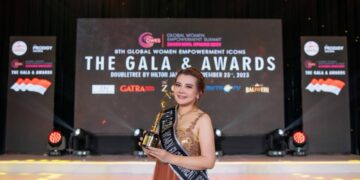 Terima Penghargaan Dari Global Women Empowerment Summit, Livienne Russellia : Saya Ingin Berikan Yang Terbaik