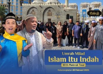 Gelar ‘Umrah Islam Itu Indah’ Bersama Ustaz Maulana, Mabruk Tour Rayakan Milad Ketiga