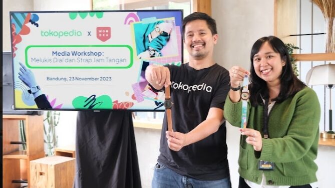 Tokopedia Ungkap Kisah ‘Woodka’, UMKM Bandung Gandeng Perajin Kayu Hasilkan Jam Tangan Kekinian