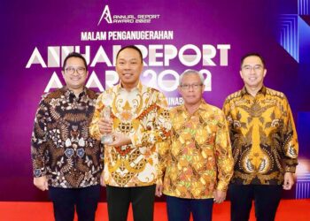 Kinerja Baik, Jasa Raharja Raih Penghargaan Annual Report Award 2022