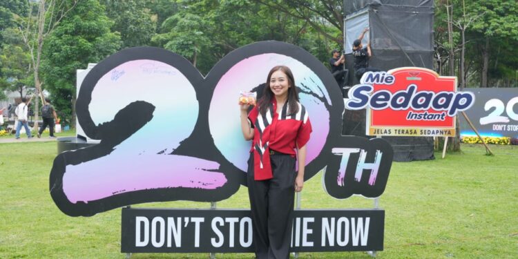 DON’T STOP MIE NOW: Mie Sedaap Ramaikan Hutan Kota GBK dengan Semangat Muda 20 Tahun 1 Mie Sedaap