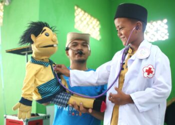 Paragon Corp Berbagi Kebaikan: Renovasi PAUD dan Cerita Seru Dokter Cilik di Kampung Beting