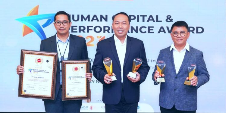 Jasa Raharja Raih Empat Penghargaan Bergengsi di Ajang Human Capital & Performance Award 2023