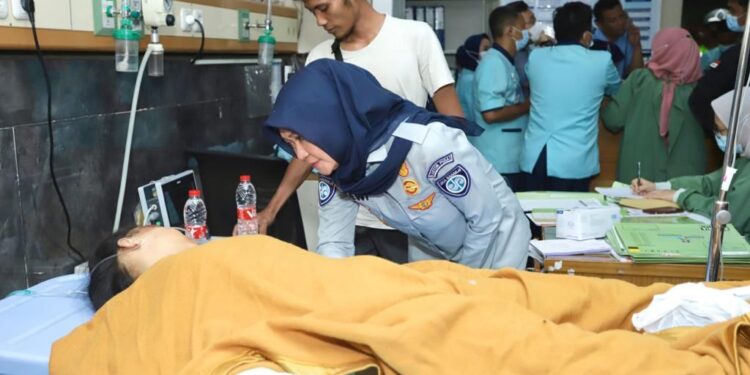 Jasa Raharja Beri Santunan Kepada Seluruh Korban Kecelakaan Bus PO Handoyo 1 Jasa Raharja Beri Santunan Kepada Seluruh Korban Kecelakaan Bus PO Handoyo