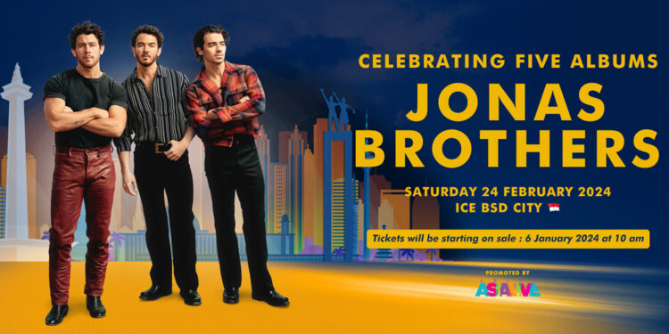Jonas Brothers dengan tajuk Konser ‘The Tour’ Akan berkunjung ke Asia 1 Jonas Brothers