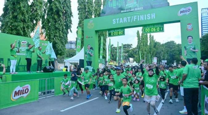 50 Tahun MILO, Road to MILO ACTIV Indonesia Race 2024 Resmi Dimulai di Makassar 1 Nestle MILO