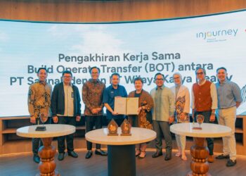 PT Sarinah dan PT Wijaya Karya Realty Melangsungkan Ceremony Pengakhiran Kerjasama BOT Gedung Sarinah Thamrin 1 PT Wijaya Karya Realty