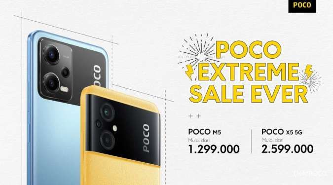 POCO Tawarkan Harga Hape Performa Ekstrem-nya Hemat Hingga 900 Ribuan Rupiah 1 POCO