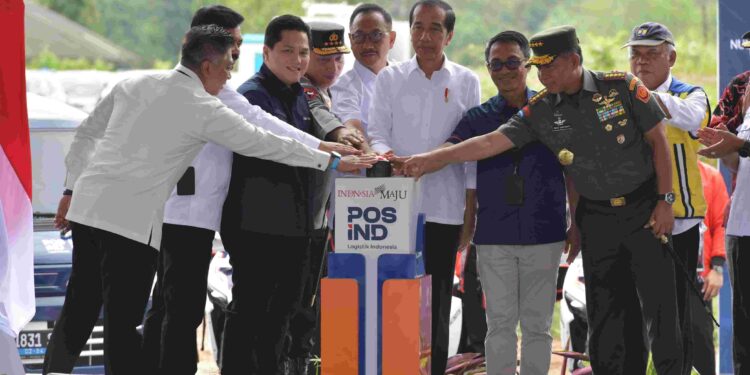 Presiden Resmikan Nusantara Logistic Hub and Services di IKN 1 IKN