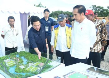 Tinjau Pembangunan Pusat Pelatihan PSSI di IKN, Presiden : Juni Siap Dipakai 9 PSSI