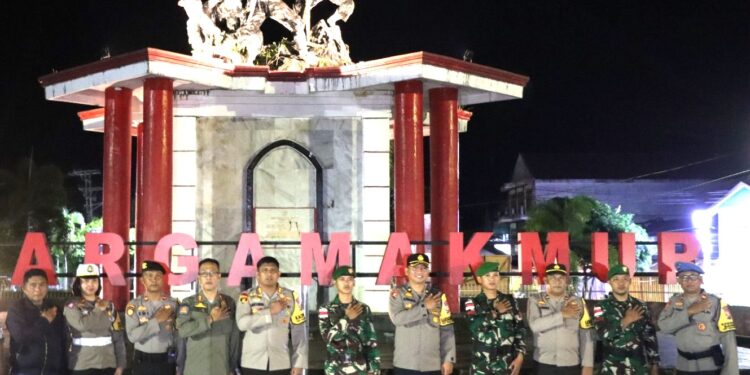 Upaya Ciptakan Kamtibmas Jelang Pemilu 2024, Polres Bengkulu Utara Gelar Patroli Gabungan