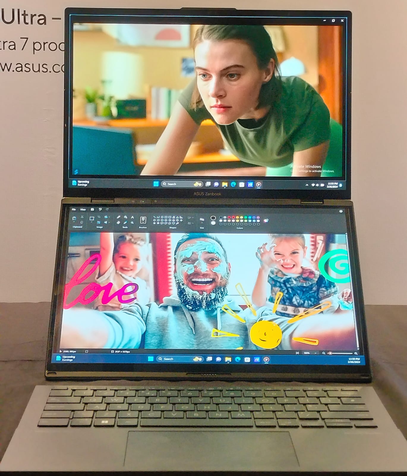 Segera Hadir di Indonesia, Laptop Terbaik 2024 Asus Zenbook DUO 4 ASUS