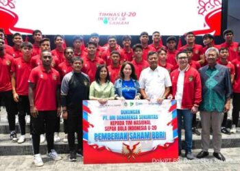BRI Danareksa Sekuritas Berikan Saham BBRI untuk Punggawa Timnas U-20 5 BRI Danareksa Sekuritas