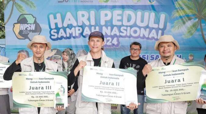 PT Pegadaian & FORSEPSI Peringati Hari Peduli Sampah Nasional 2024 di Pangandaran 1 PT Pegadaian