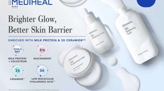Setelah Sheet Mask, Mediheal Kembali Hadirkan Skincare dengan Kandungan Susu 1 MEDIHEAL