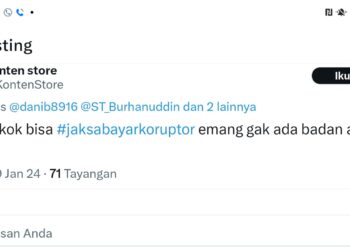 Ketika Netizen Kembali Menyoroti Tagar #tangkapauditorkoruptor