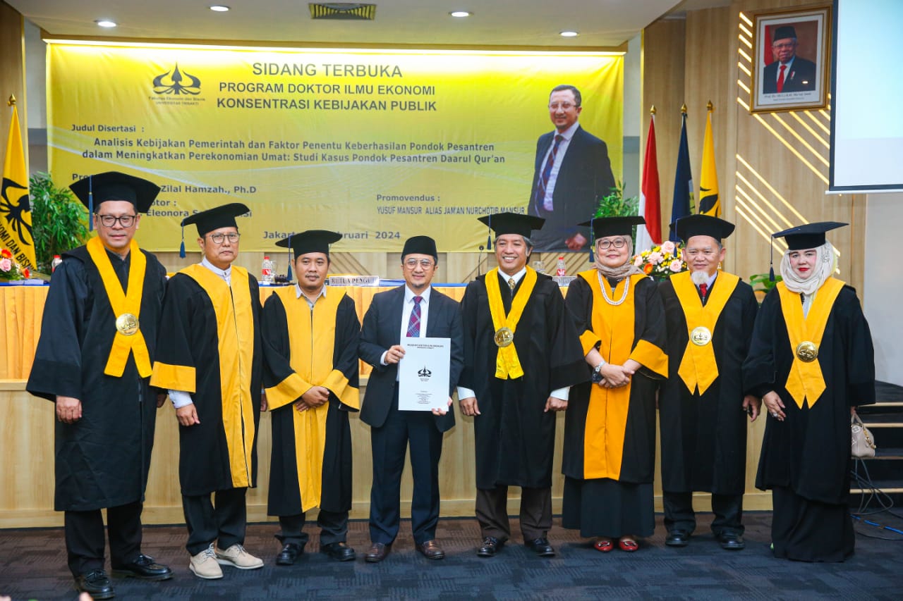 IMG 20240206 WA0032 - Ustaz Yusuf Mansur Meraih Gelar Doktor dari Universitas Trisakti