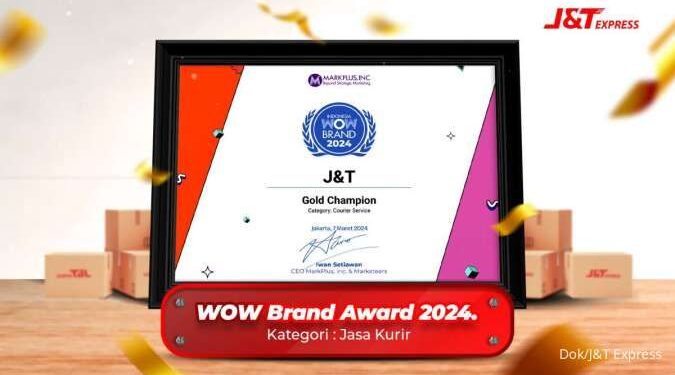 J&T Express Raih WOW Brand 2024 Pilihan Gen Z 1 J&T Express