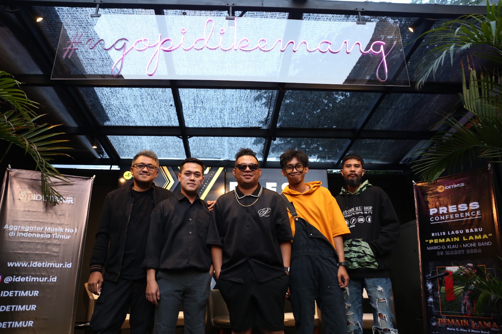 IMG 20240325 WA0049 - Mario G Klau dan Mone Band Menggebrak dengan "Pemain Lama": Mengubah Arus Musik dengan Nuansa yang Berbeda