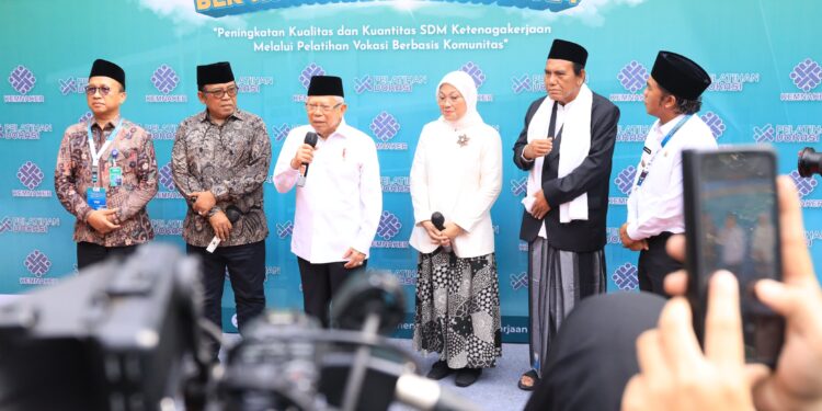 Wapres Ma’ruf Amin Tekankan Pentingnya SDM yang Terampil Agar Menjadi Negara Maju