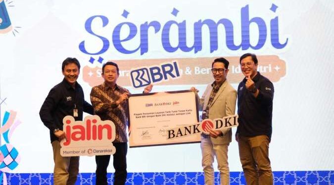 Kini Nasabah Bank DKI Bisa Lakukan Tarik Tunai Tanpa Kartu di Seluruh ATM BRI 1 Bank DKI