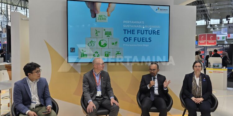 Pertamina Patra Niaga Beberkan Upaya Pemerataan Energi Indonesia di Hannover Messe 2024 1 pertamina