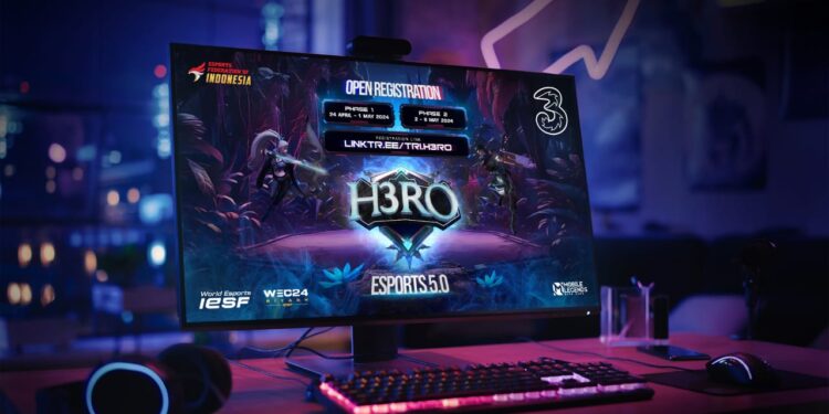 Konsisten Dukung Talenta Muda Esports Indonesia, Tri Kembali Gelar H3RO Esports 5.0 1 Indosat Ooredoo Hutchison