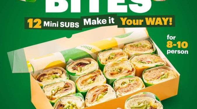 Subway Memperkenalkan SUBBITES: Kudapan Sempurna untuk Segala Acara 1 Subway