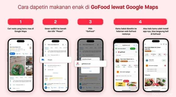 Kini Pesan GoFood Bisa Langsung dari Google Search dan Maps 1 GoFood