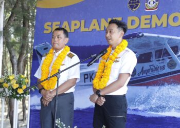 Kemenhub Uji Coba Seaplane di Pantai Mertasari, Bali: Inovasi Hub Bandara Perairan Pertama di Indonesia