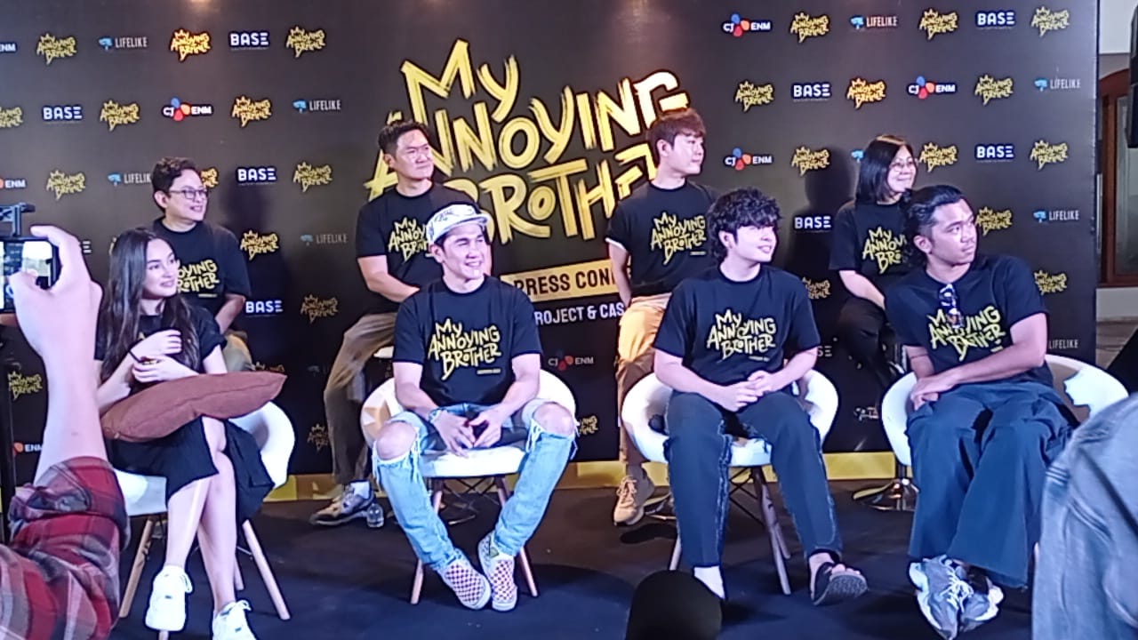 IMG 20240624 WA0019 - Angga Yunanda Antusias Main Bareng Vino G. Bastian di Film Adaptasi Korea 'My Annoying Brother'