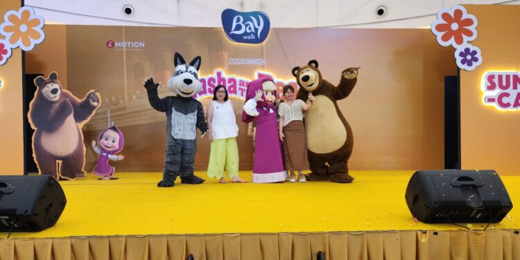 Masha and The Bear Hadir di Baywalk Mall, Liburan Seru Pertama Kali di Jakarta