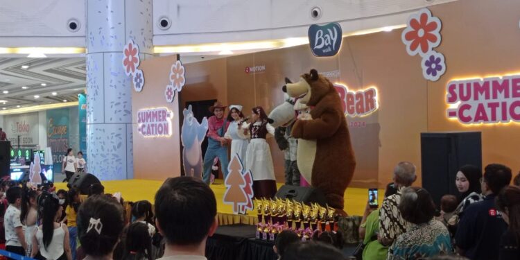 Masha and The Bear Hadir di Baywalk Mall, Liburan Seru Pertama Kali di Jakarta