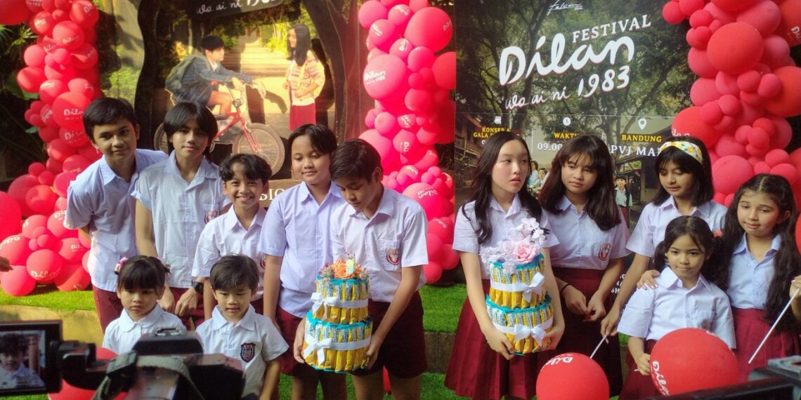 Anak-Anak Artis Kumpul Nonton Bersama Film Dilan 1983: Wo Ai Ni