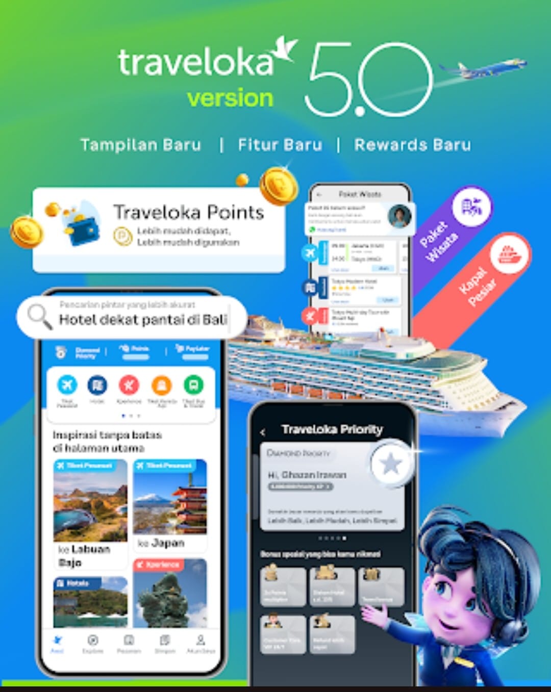 Traveloka 5.0: Hadirkan Inspirasi Liburan Tanpa Batas dengan Fitur dan Produk Inovatif Pertama di Indonesia 2 Traveloka