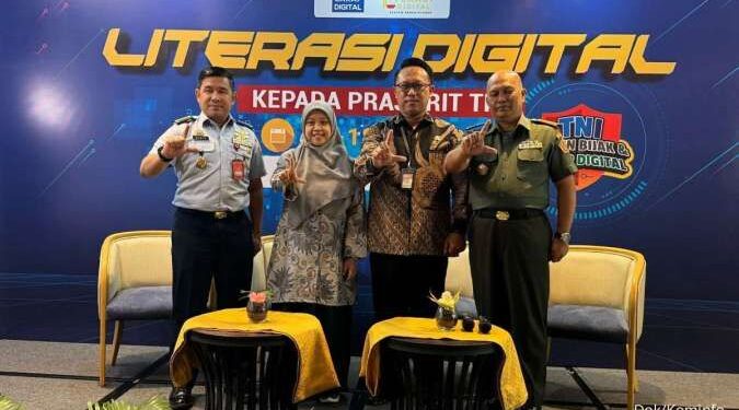 Kementerian Kominfo Tekankan Pentingnya Pemahaman Literasi Digital bagi Prajurit TNI 1 Kementerian Komunikasi dan Informatika