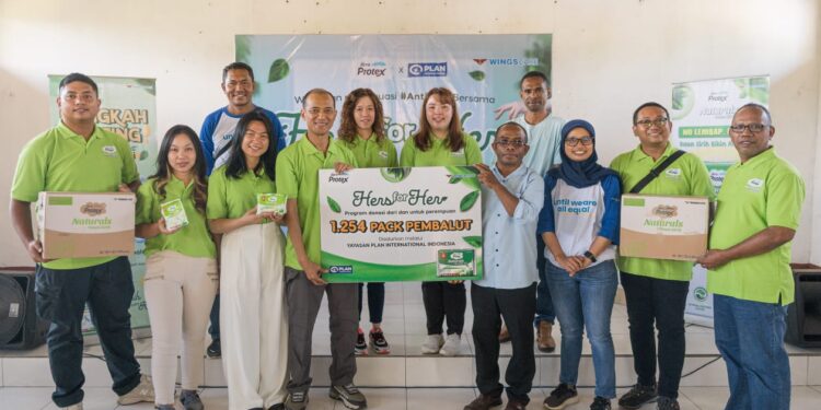 Donasi Pembalut Hers Protex Naturals Daun Sirih Bantu Wujudkan Menstruasi Anti Risih di NTT 1 Hers Protex