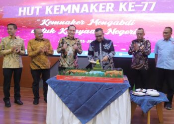 Rayakan HUT Ke-77, Wamenaker: Momentum  Refleksi Kontribusi Kemnaker dalam Pembangunan Nasional