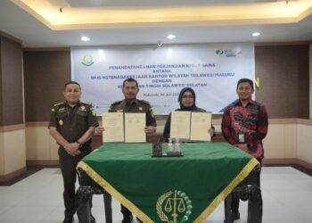  Jalin Kerjasama, Kejaksaan Tinggi Sulsel dan BPJS Ketenagakerjaan Tingkatkan Kepatuhan Jaminan Sosial