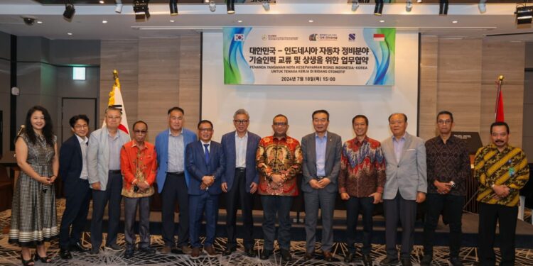 Wamenaker Sambut Baik Adanya Kerja Sama Bidang Otomotif Antara Perusahaan Indonesia dan Korea