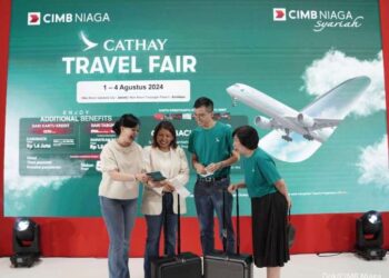 CIMB Niaga Hadirkan Promo Wisata ke Destinasi Favorit Dunia di Cathay Travel Fair2024 10 CIMB Niaga