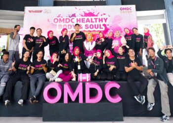 OMDC Zumba Party, Ajak Masyarakat Menuju Sehat Jiwa dan Raga yang Paripurna