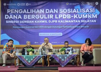 Tingkatkan Perekonomian Kalimantan Selatan, LPDB Optimalkan Pengalihan Dana Bergulir