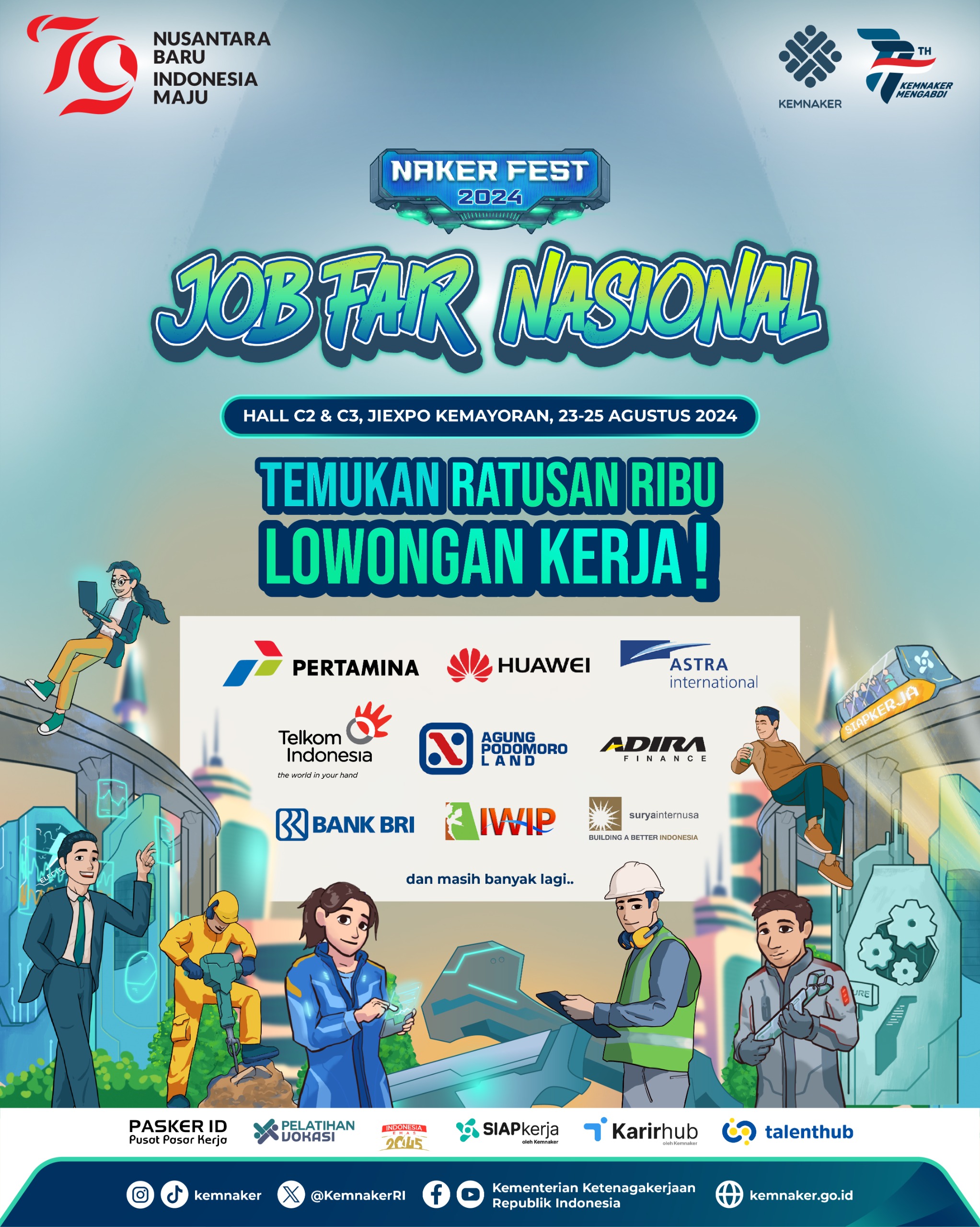 WhatsApp Image 2024 08 20 at 06.57.02 - Kemnaker Gelar Naker Fest 2024 Promosikan Festival Pendidikan dan Pelatihan Vokasi