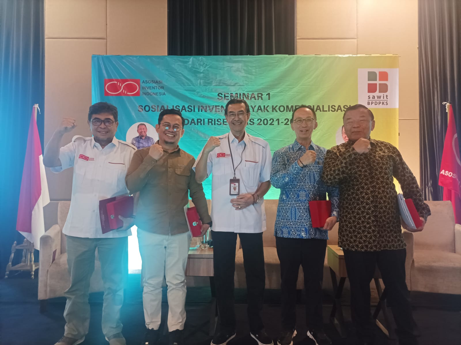 Sosialisasi Hasil Riset GRS 2021-2023, AII Selenggarakan Seminar Perdana “Prospek Industri Hilir Sawit Ke Depan” 2 Asosiasi Inventor Indonesia (AII)